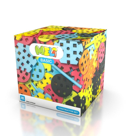 Klocki Meli Basic Constructor set 60szt