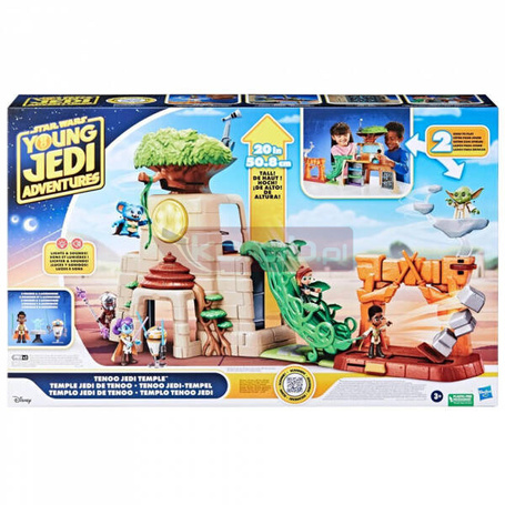 Zestaw figurek Star Wars Interaktywna Świątynia Jedi na Tenoo 2 figurki