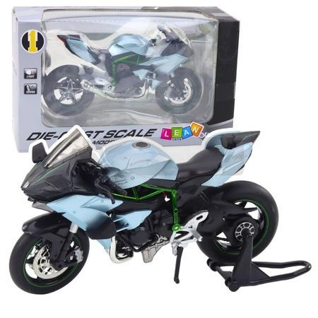 Motocykl metalowy ze światłem i dźwiękiem 1:12