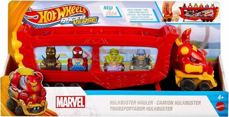 MARVEL HOT WHEELS RACER VERSE TRANSPORTER AUTEK Hulkbuster Hauler HRY02