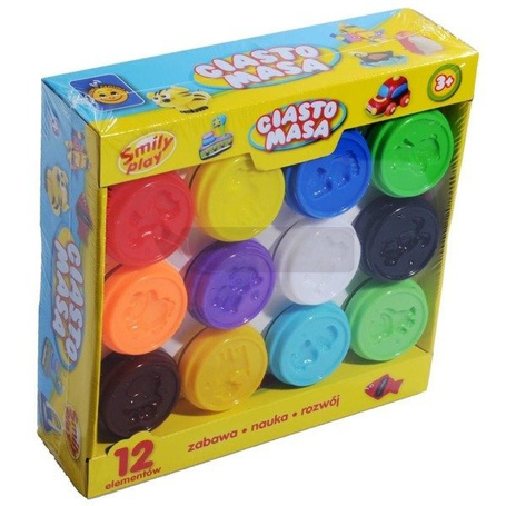 Ciasto-masa 12 słoiczków