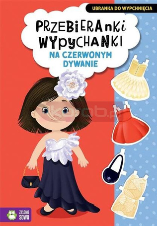 Przebieranki wypychanki. Na czerwonym dywanie