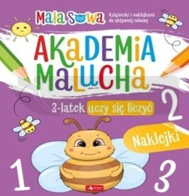 Akademia malucha. 3latek uczy się liczyć
