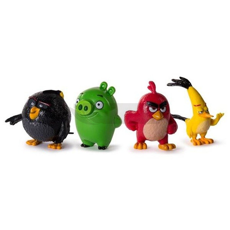 Angry Birds - Figurki Kolekcjonerskie Czteropak