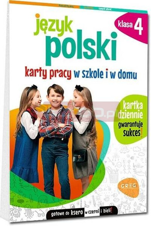Język polski SP 4 Karty pracy w szkole i w domu