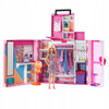 BARBIE SZAFA NA UBRANKA GARDEROBA + LALKA + ubranka dla lalki HGX57