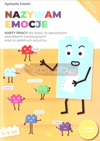 Nazywam emocje. Karty pracy dla dzieci..