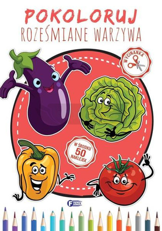 Pokoloruj Roześmiane Warzywa