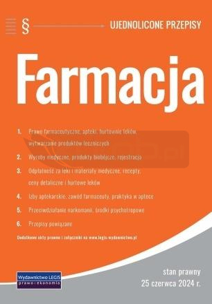 Farmacja - ujednolicone przepisy