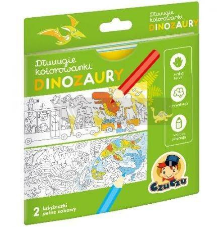 Dłuuugie kolorowanki Dinozaury