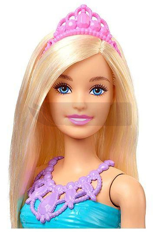 Lalka Barbie Księżniczka w różowej sukience HGR01