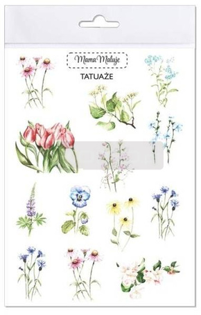 Tatuaże zmywalne Kwiaty