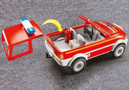 PLAYMOBIL City Action 9319 Misja ratownicza straży pożarnej