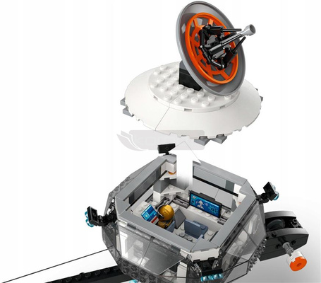 LEGO CITY SPACE 60434 STACJA KOSMICZNA I STANOWISKO STARTOWE RAKIETY