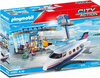 PLAYMOBIL CITY ACTION 71153 LOTNISKO Z SAMOLOTEM zestaw dla dzieci +4 lata