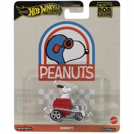 HOT WHEELS PREMIUM POP CULTURE PEANUTS JBL84 Snoopy