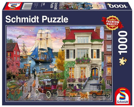 Puzzle 1000 Miasto portowe