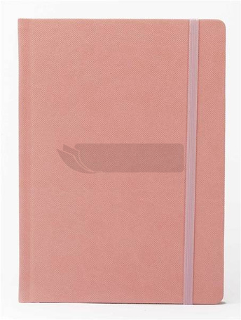 Notatnik A5 Pro M+ kropki jasnoróżowy