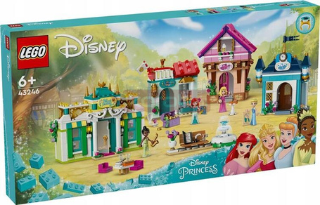 LEGO DISNEY PRINCESS 43246 PRZYGODA KSIĘŻNICZEK DISNEYA NA TARGU