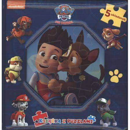 Psi Patrol. Książka z puzzlami