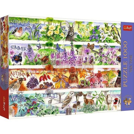 Puzzle 1000 Cztery pory roku TREFL