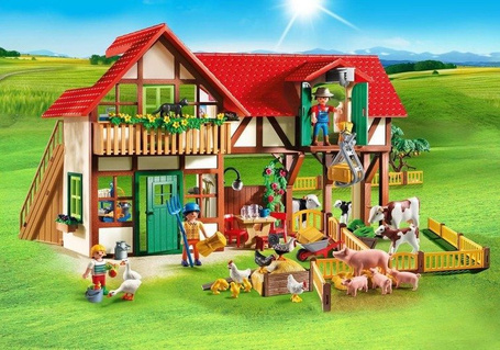 PLAYMOBIL 6120 Duże gospodarstwo rolne