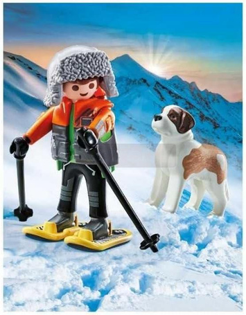 PLAYMOBIL MY LIFE 71741 NARCIARZ Z BERNARDYNEM zestaw dla dzieci 4+