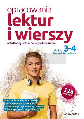 Opracowania lektur i wierszy dla klas 3-4 LO