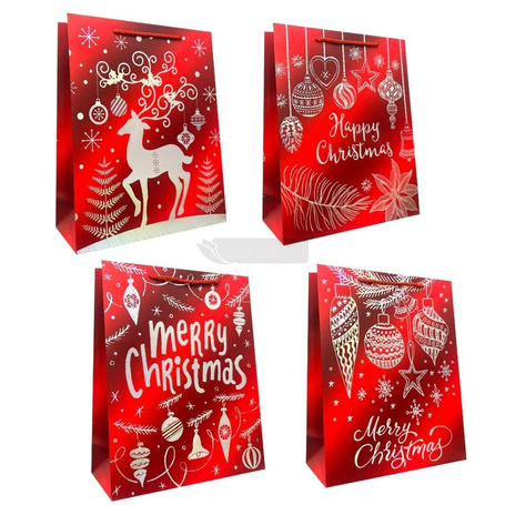 Torebka prezentowa S Boże Narodzenie mix