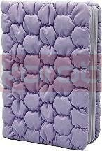 Notatnik puffy fioletowy STnux