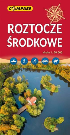 Mapa turystyczna - Roztocze Środkowe 1:50 000