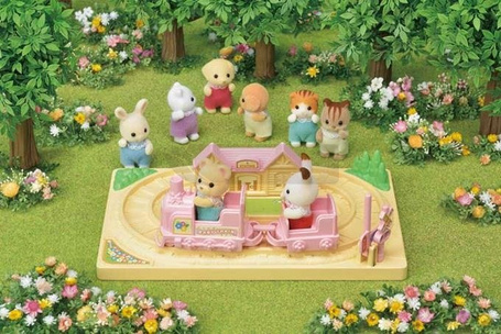 Sylvanian Families Przedszkolna lokomotywa