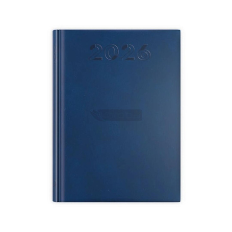 Terminarz 2026 B6 print niebieski