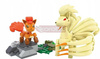 MEGA CONSTRUX KLOCKI 145 el POKEMON VULPIX EWOLUCJA HTH79