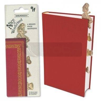 Bookminders Alice in Wonderland metalowe zakładki