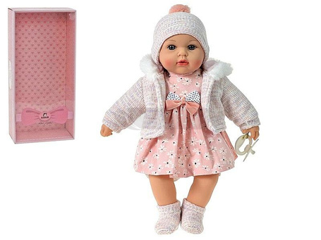 Lalka z polskim głosem, śpiewa ,mówi 40cm