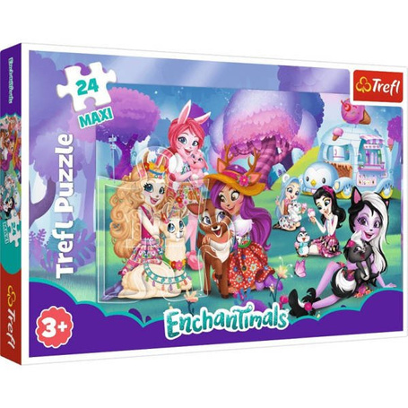 Puzzle 24 maxi Wesoły świat Enchantimals
