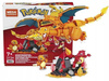 MEGA CONSTRUX KLOCKI 313 el POKEMON CHARMANDER EWOLUCJA HFG06
