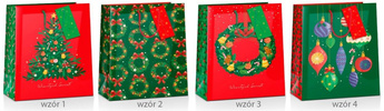 Torba prezentowa Boże Narodzenie 15x7,5x15cm