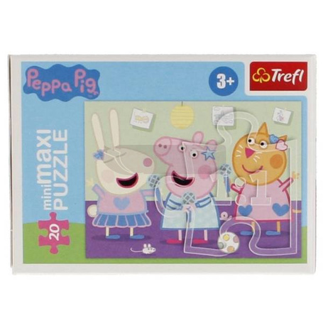 Puzzle 20 miniMaxi Beztrsoki dzień Peppy 3 TREFL
