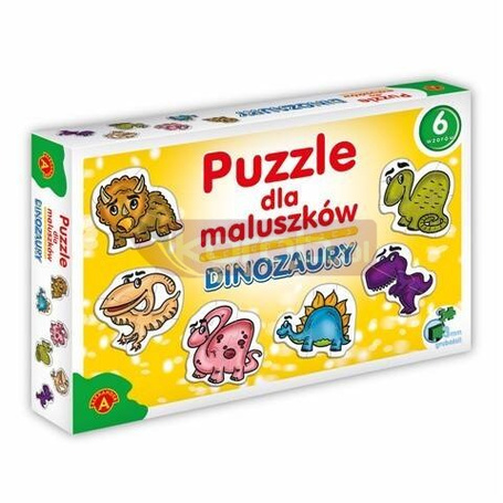 Puzzle dla Maluszków - Dinozaury 27 elementów