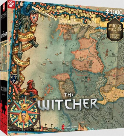 Puzzle 1000 Wiedźmin: The Nothern Kingdoms