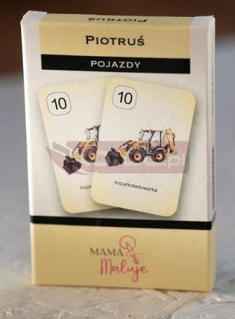 Karty Piotruś - Pojazdy