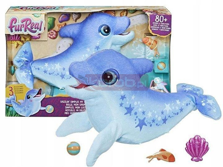 FURREAL FRIENDS INTERAKTYWNY DELFIN Twój najlepszy przyjaciel 80 dźwięków F2401