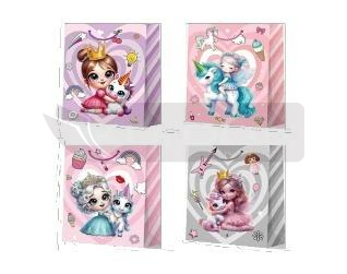 Torebka prezentowa L dziecięca mix