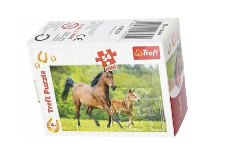 Puzzle 54 mini Świat koni 2 TREFL