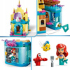 KLOCKI LEGO DISNEY 43285 Magiczny minipałac Arielki, zestaw dla dzieci +5