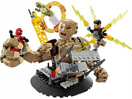 LEGO MARVEL 76280 SPIDER MAN VS SANDMAN I LIZARD: OSTATECZNA BITWA zestaw