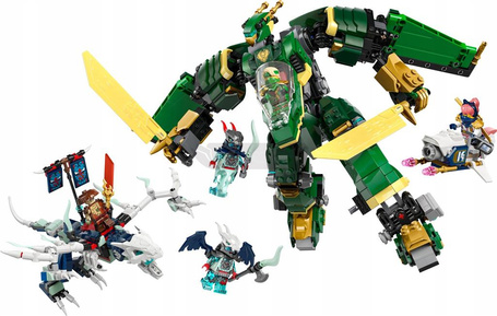 LEGO NINJAGO 71845 ODRZUTOWY MECH LLOYDA zestaw klocków dla dzieci +9 lat