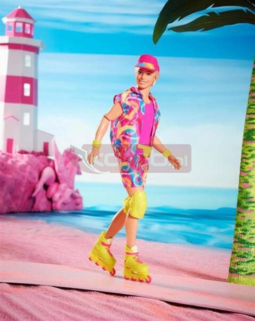LALKA BARBIE KEN THE MOVIE lalka filmowa na rolkach HRF28